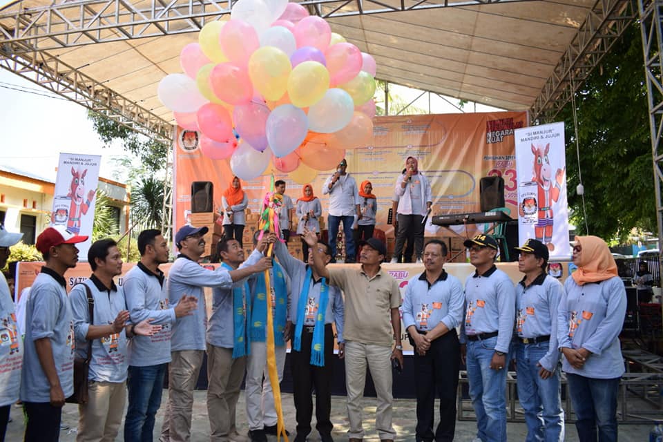 KPU DOMPU ADAKAN LOUNCHING PEMILIHAN BUPATI DAN WAKIL BUPATI DOMPU TAHUN 2020