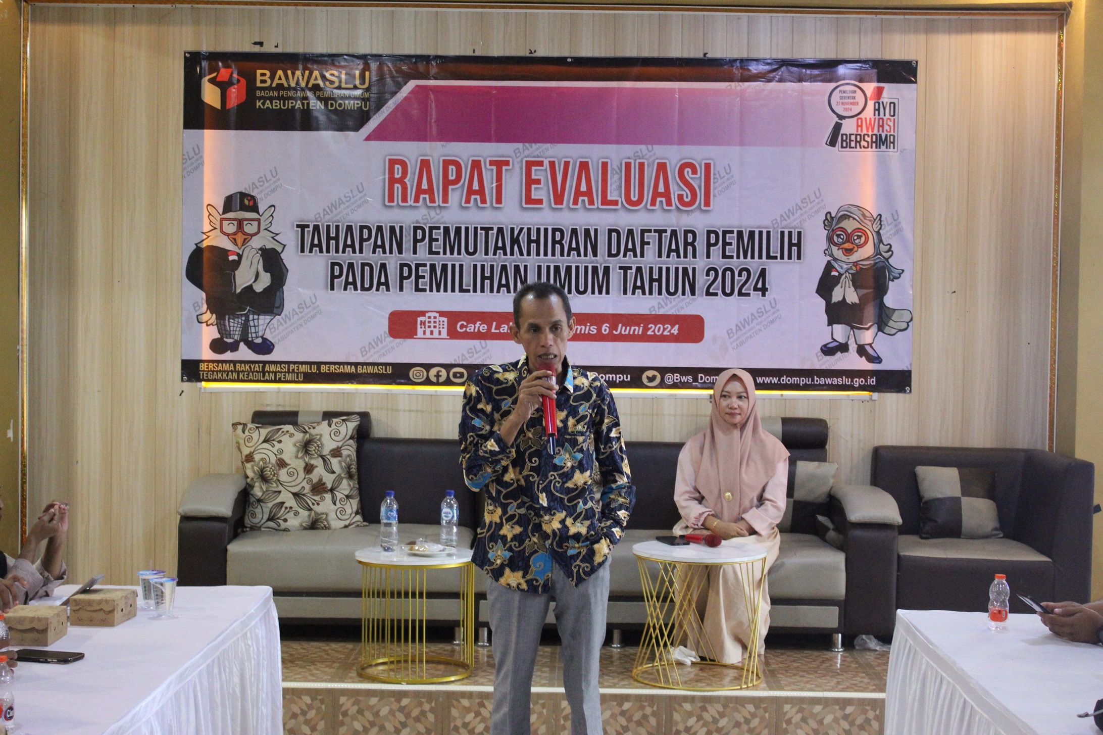 Wahyudin: Tekankan Pentingnya Koordinasi Antara Semua Pihak untuk Mencegah Terulangnya Masalah Pada Pemilu 2024</strong>