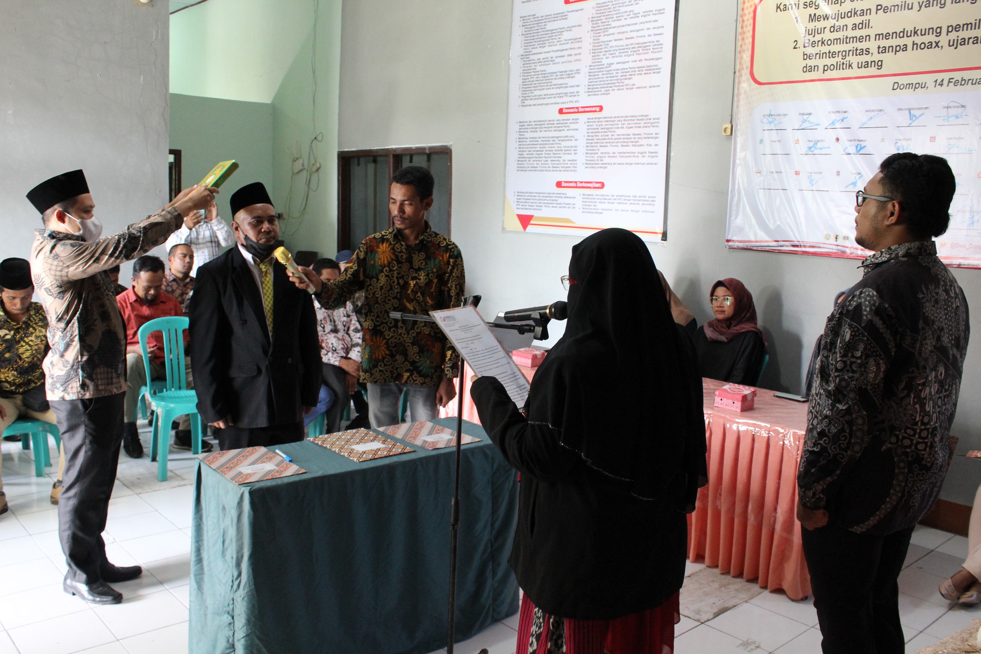 Swastari Haz Minta Anggota Panwaslu Kecamatan PAW Segera Adaptasi dengan Anggota Lainnya