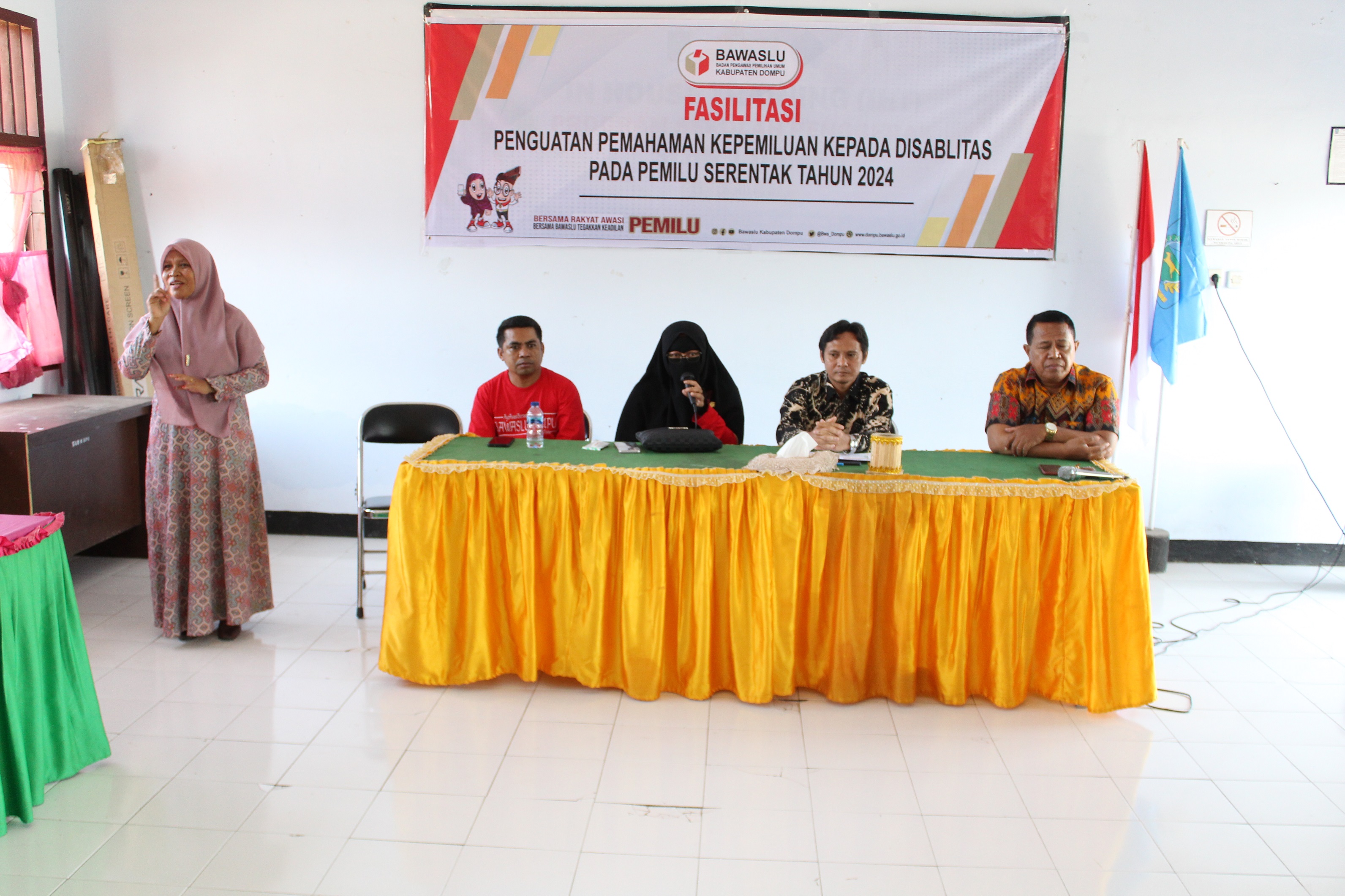 Swastari,Disabilitas Mempunyai Hak dan Porsi Yang Sama Dalam Penyelenggaraan Pemilu 2024