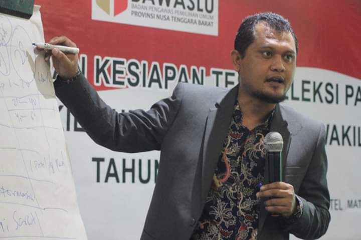 Bawaslu NTB : Rakor pemantapan dan kesiapan tes seleksi panwascam pilkada 2020.