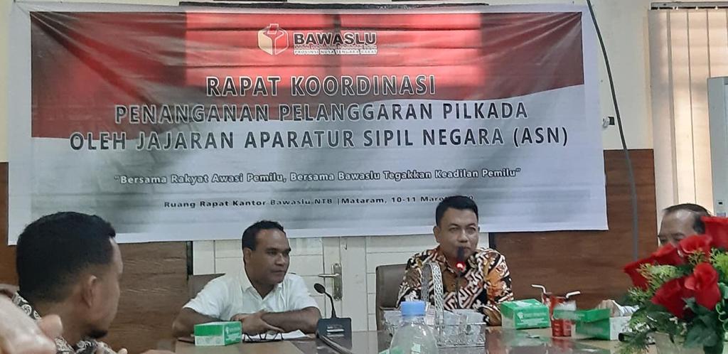 Bawaslu Bersama KASN Bersinergi Tangani Pelanggaran Netralitas ASN