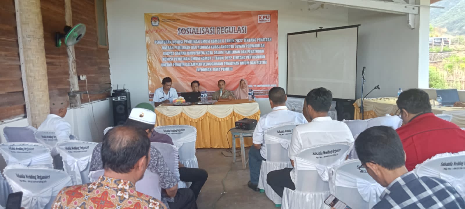 Wahyudin, Paparkan Pengawasan Penetapan Dapil dan Alokasi Kursi DPRD