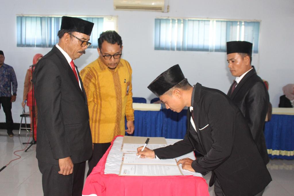 Lantik 24 Panwaslu Kecamatan, Irwan: Bahwa Proses Seleksi Secara Transparan