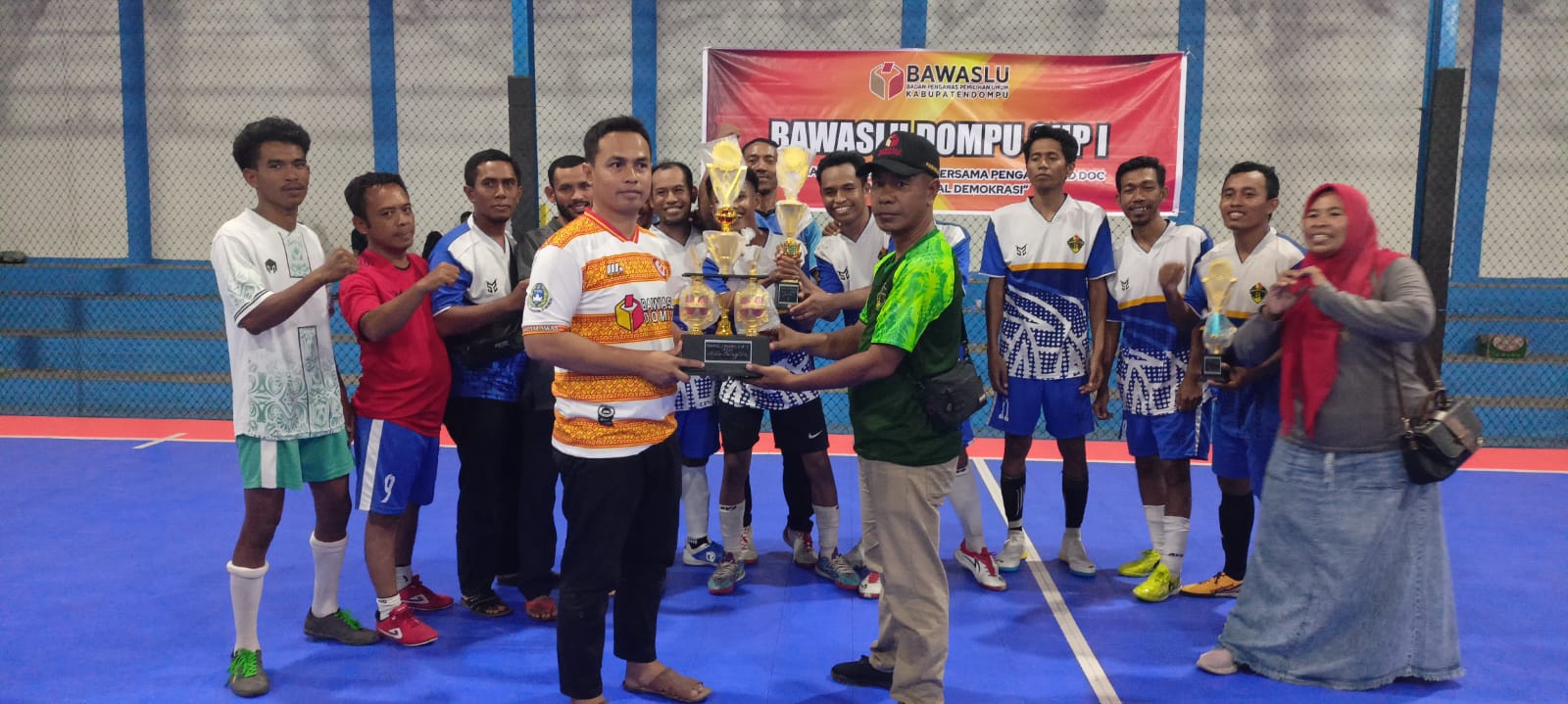 Bawaslu Dompu Gelar Berbagai Lomba dalam Perayaan HUT RI dan HUT Bawaslu