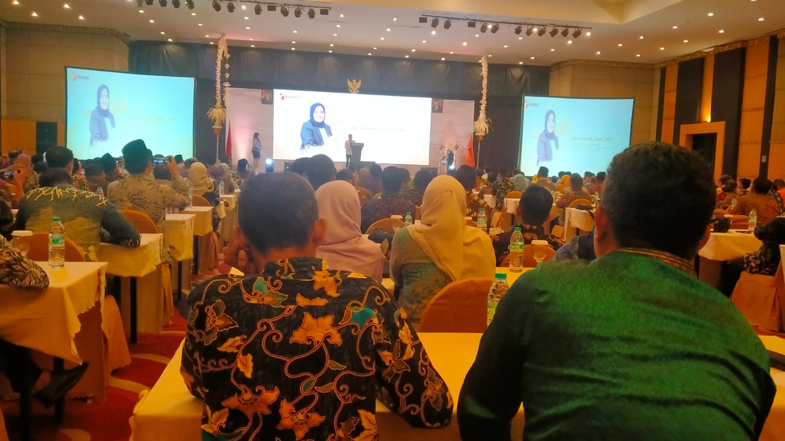 Wahyudin  Hadiri Rakor Nasional Persiapan Pengawasan Pencalonan Presiden dan Wakil Presiden Pemilu 2024