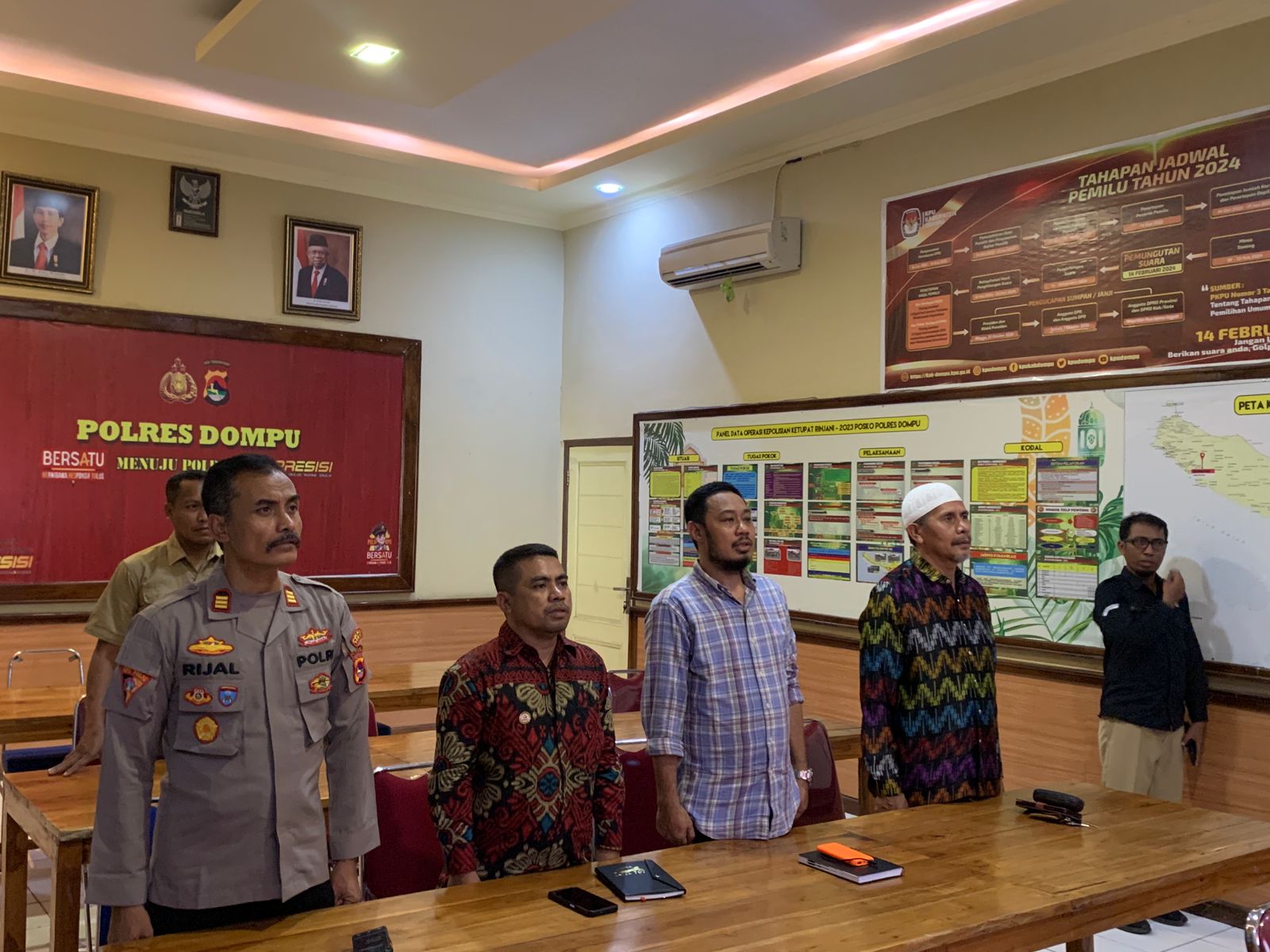 Syafruddin, Ikuti Dialog Penguautan Internal Polri Terkait Pilpres 2024