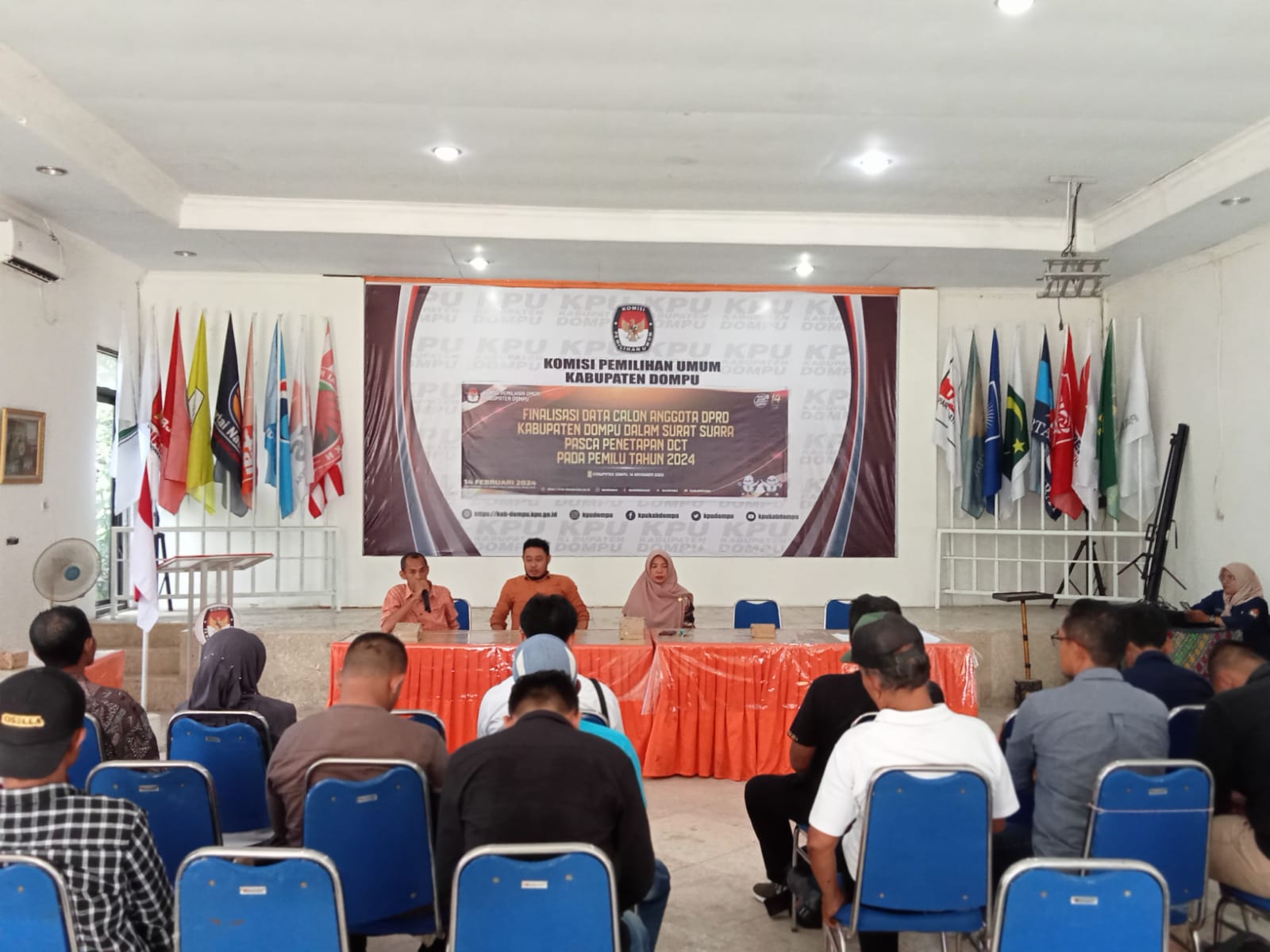 Wahyudin, Ungkap Pemastian Data Calon Anggota DPRD Dompu dalam Finalisasi Pemilu