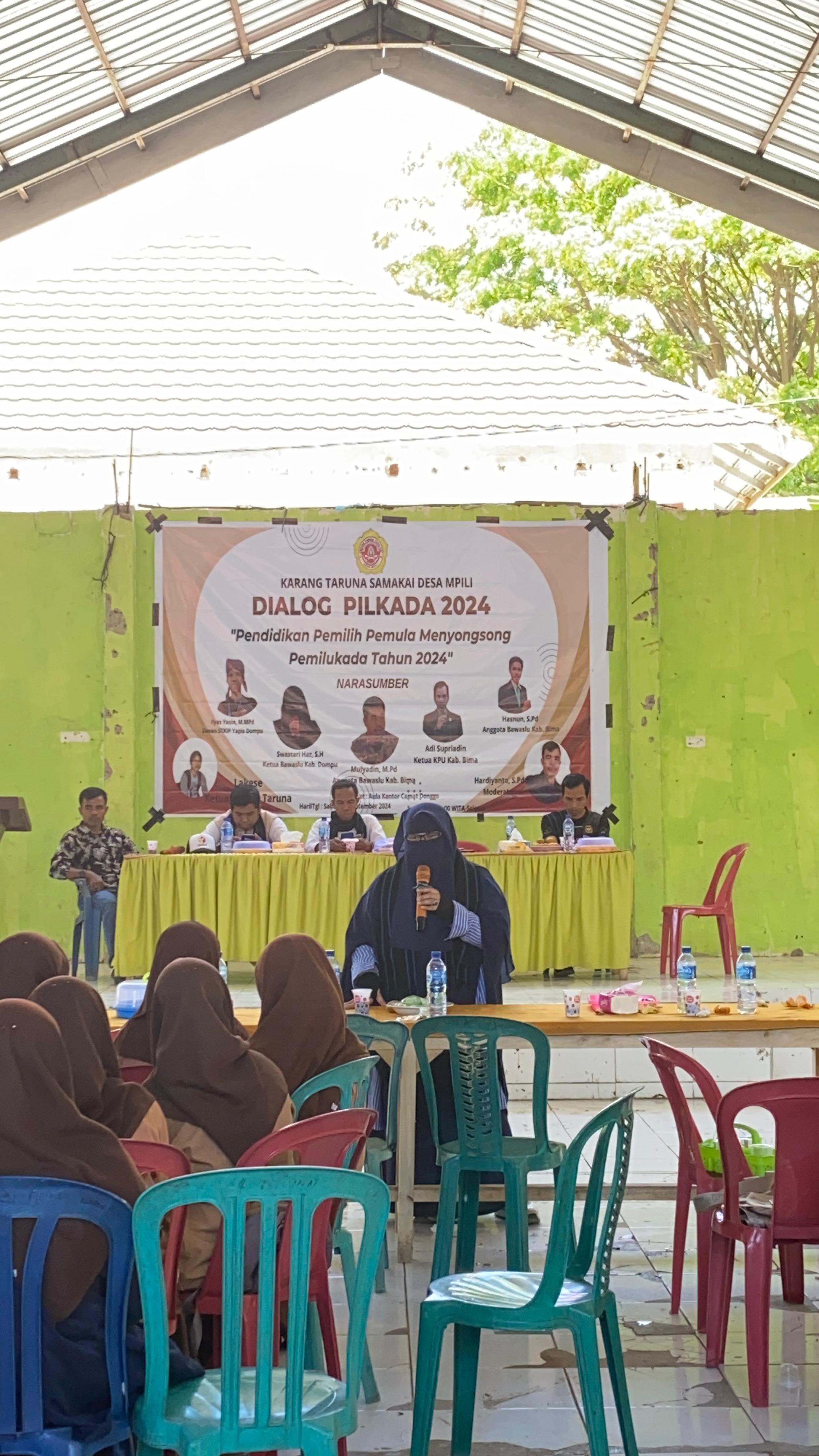 Swastari : Tekankan Peran Pemilih Pemula dalam Menolak Politik Uang di Dialog Pilkada 2024