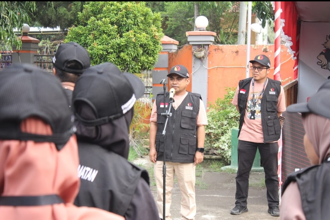 Bawaslu Dompu Gelar Apel Siaga Pengawasan Masa Tenang, Syafruddin,  Tahapan Ini Ujung Tombak Pilkada