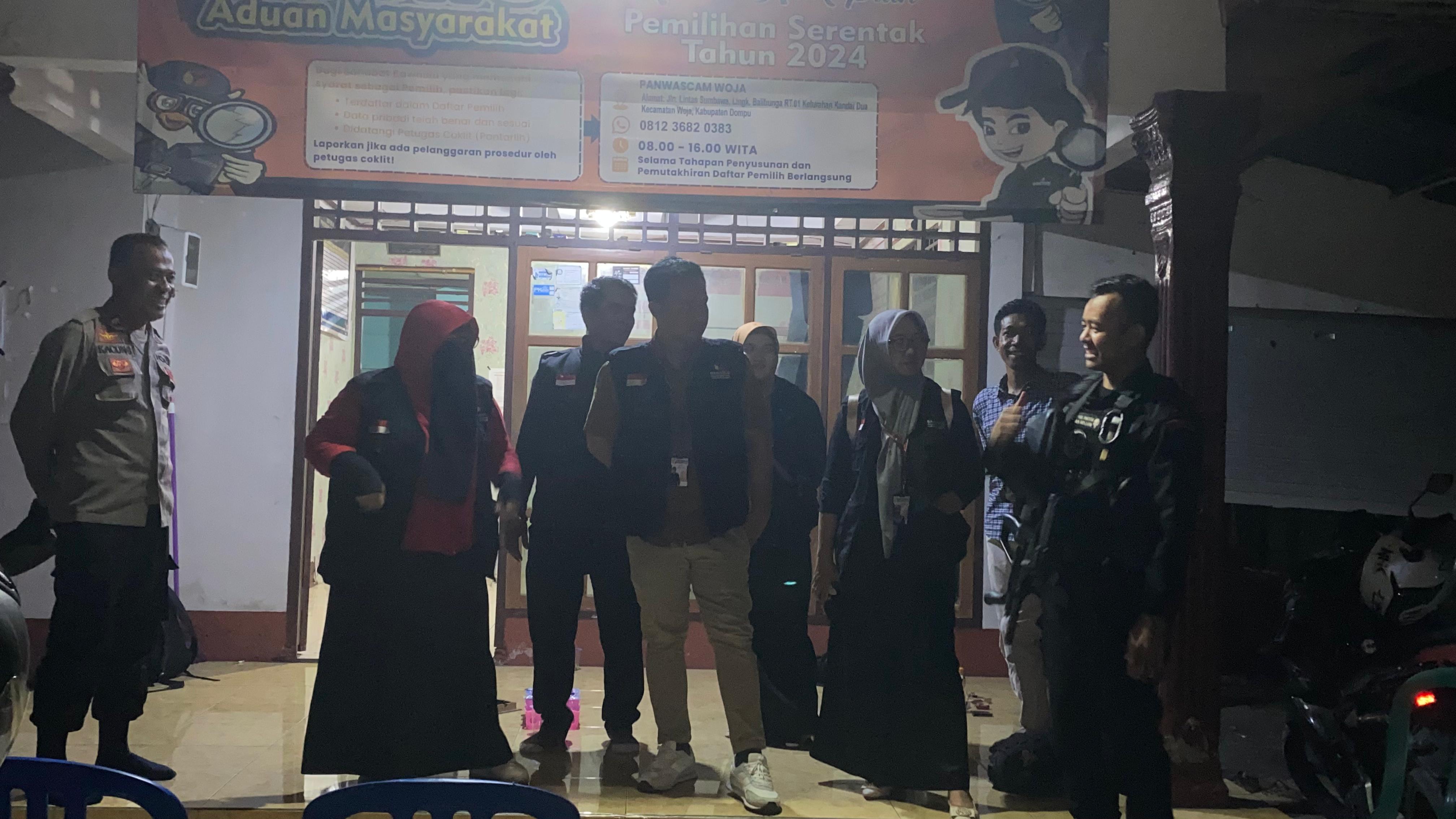 Bawaslu Dompu Intensifkan Patroli Pengawasan di Masa Tenang Pilkada Serentak 2024