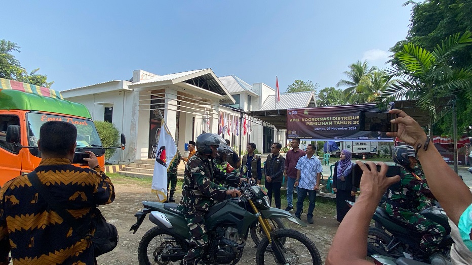 Bawaslu Dompu Awasi Ketat Distribusi Logistik Pilkada Serentak 2024