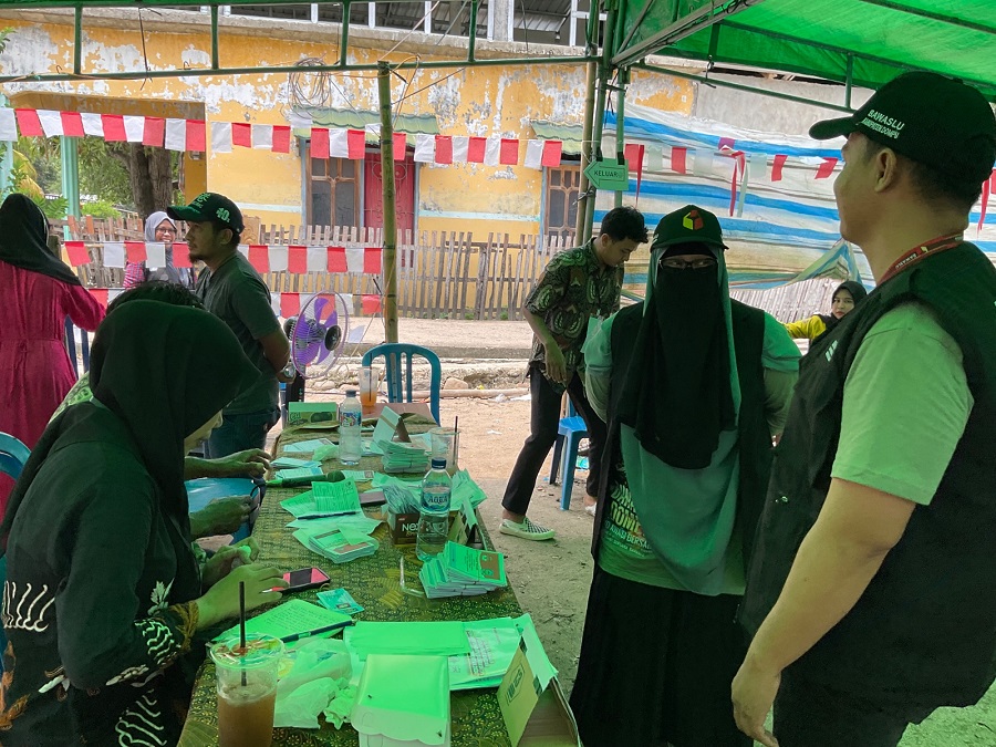 Bawaslu  Dompu Awasi Ketat Pemungutan Suara Pemilihan Serentak 2024