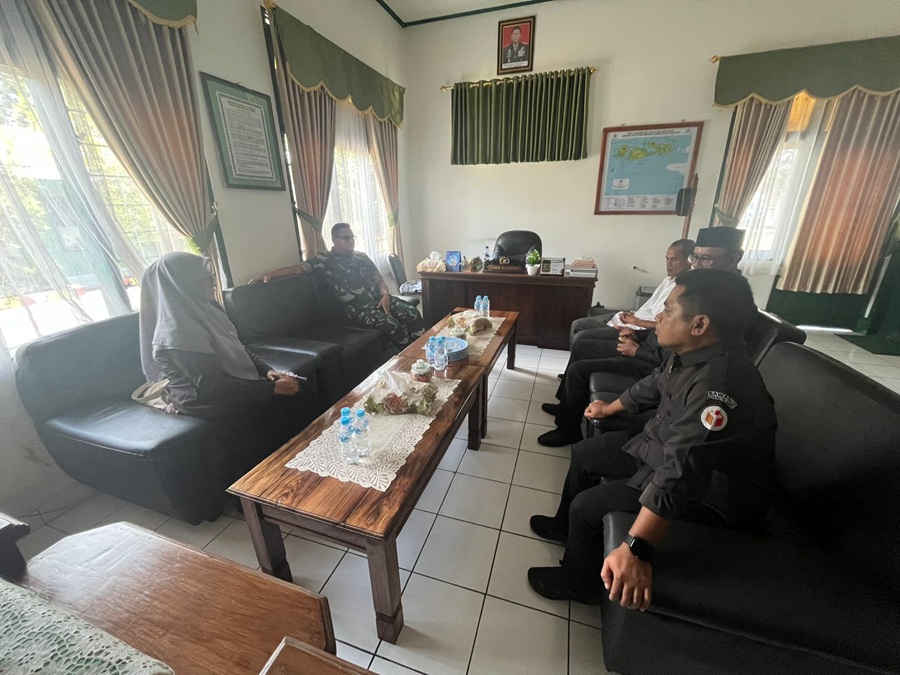 Bawaslu Dompu Pererat Sinergi dengan Kodim 1614 untuk Kawal Demokrasi