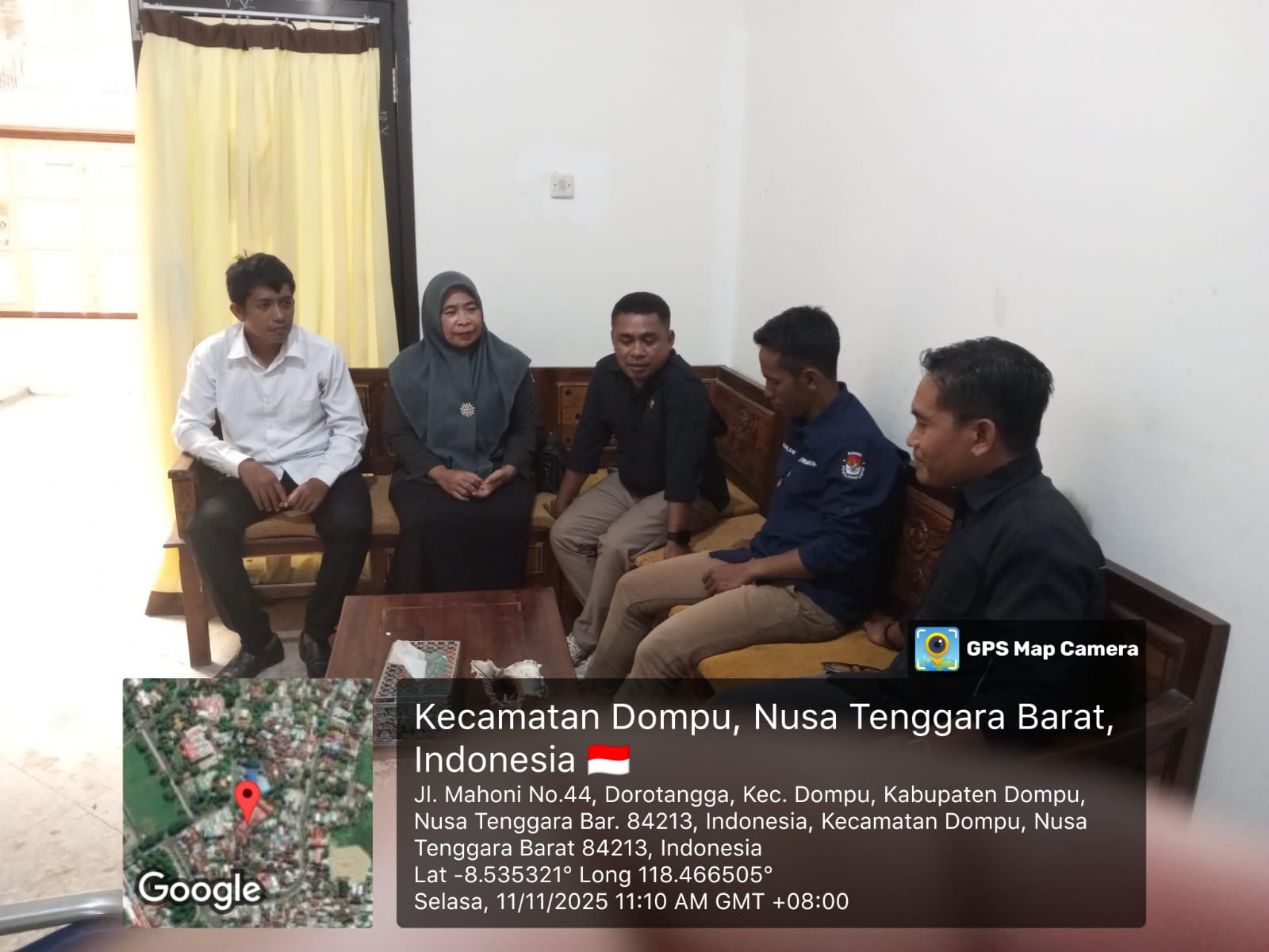 Bawaslu Dompu Koordinasi dengan KPU Terkait Pemutakhiran Data Partai Politik Secara Berkelanjutan