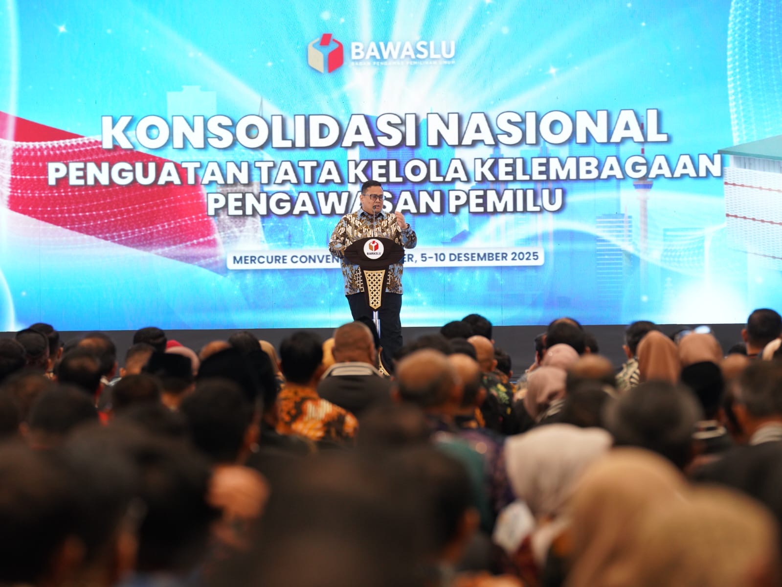 Bagja Sampaikan Visi Misi Bawaslu 2025-2029, Kolaborasi Memperkokoh Demokrasi  