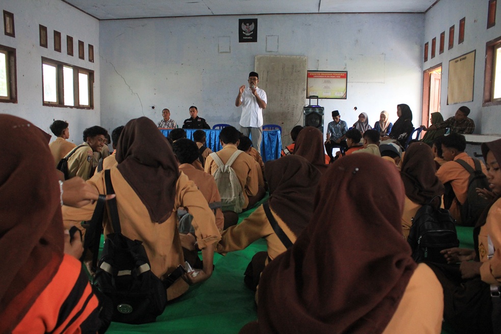 ao Lamba Sekolah, Irwan Ajak Pemilih Pemula Pahami Pemilu Sejak Dini