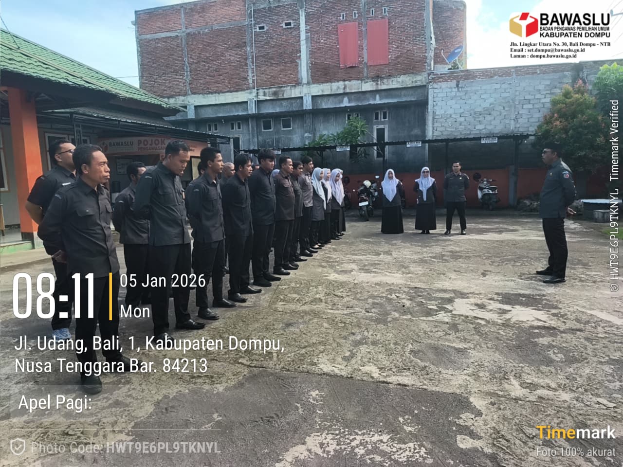 Irwan Pimpin Apel Pagi Awal Tahun, Tekankan Komitmen Kerja dan Inovasi 