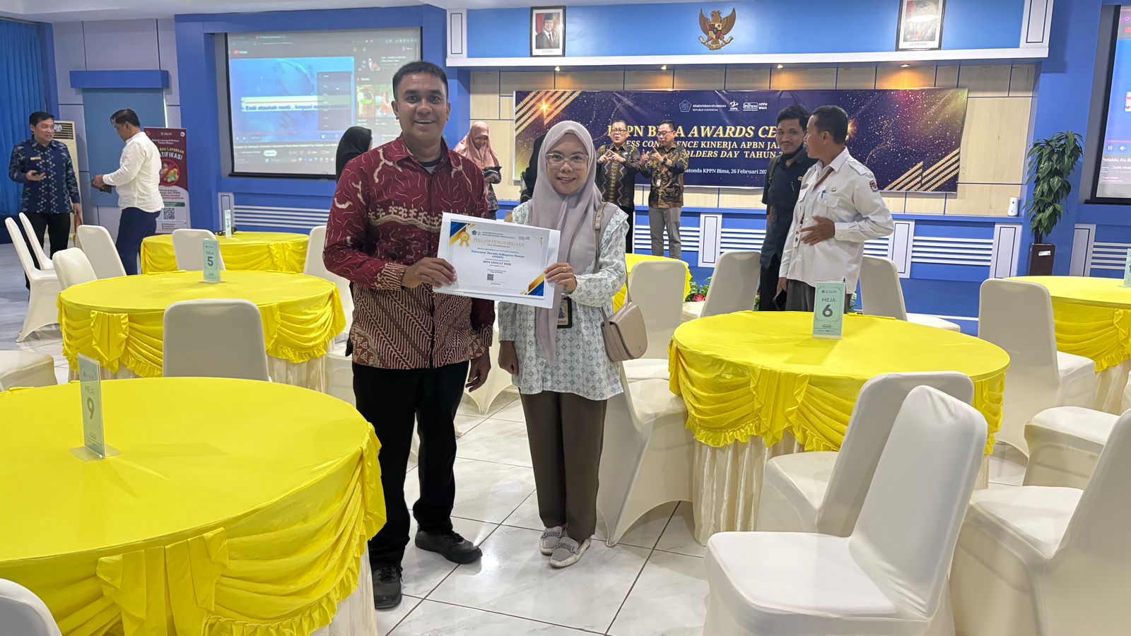 Prestasi Pengelolaan Anggaran, Bawaslu Dompu Raih IKPA Sangat Baik dari KPPN Bima