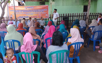 Ajak Warga Menciptakan Pemilu yang Adil dan Berintegritas, Bawaslu Kabupaten Dompu menggelar Sosialisasi Pembentukan Kampung Pengawasan.