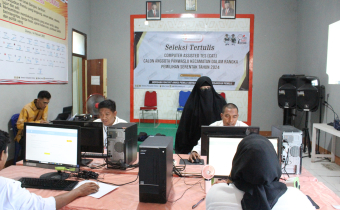 Tes Tertulis Calon Anggota Panwaslu Dompu Menggunakan Metode CAT