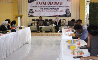 Bawaslu Kabupaten Dompu Gelar Rapat Evaluasi Penanganan Pelanggaran Pemilu Serentak 2024