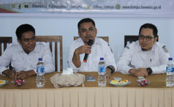 Bawaslu Kabupaten Dompu Adakan Rapat Evaluasi Penanganan Pelanggaran Pemilu 2024