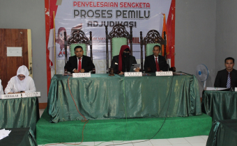 Bawaslu Kabupaten Dompu Gelar Sidang Adjudikasi Sengketa Proses Pemilu 2024