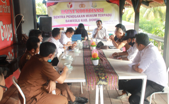 Satukan Persepsi, Bawaslu Kab. Dompu Gelar Rakor Sentra Gakkumdu
