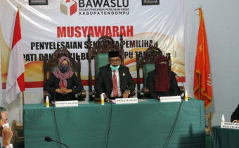 Pilbup Dompu 2020, Bawaslu Dompu Kabulkan Permohonan Syaifurrahman Salman-Ika Rizki Veryani