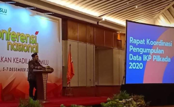 Bawaslu : Rakor pengumpulan data Indeks Kerawanan Pemilu (IKP) dalam pemilukada 2020