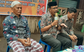 BAWASLU : Sosialisasi Kampung Pengawasan Partisipatif bersama kelompok Sarafal Anam rasa bou Kelurahan Potu