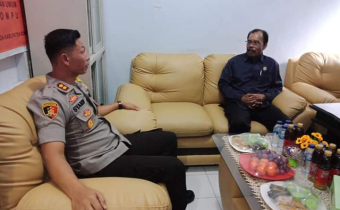 Bawaslu Kab. Dompu terima kunjungan KaPolres Dompu