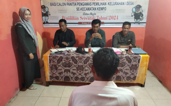 Bawaslu Dompu Lakukan Monitoring Tes Wawancara PKD