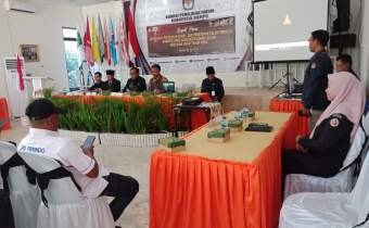 Penetapan Perolehan Kursi DPRD dalam Pemilu 2024: Mahisa Mareati Hadiri Rapat Pleno