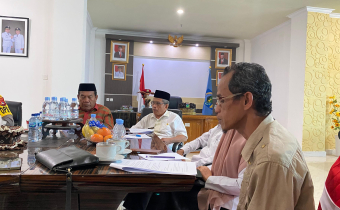 Rakor Bersama Forkopimda, Bawaslu Dompu Soroti Hoaks, Pemilih Ganda, dan Keamanan Logistik Pemilu