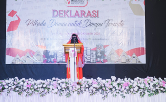 Bawaslu Dompu Hentikan Kasus Dugaan Maladministrasi Penetapan Paslon Bupati