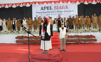 Bawaslu Dompu Gelar Apel Siaga, Komitmen Kawal Pilkada 2024 untuk Demokrasi Damai