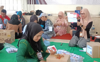 Bawaslu Dompu Perketat Pengawasan Sortir dan Pelipatan Surat Suara untuk Pemiliha