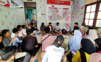 Bawaslu Dompu Gelar Monitoring dan Evaluasi Pengawas Add Hoc di Kecamatan Woja