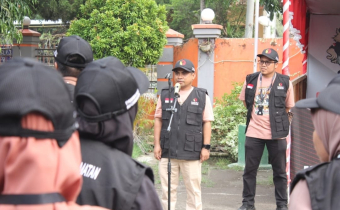 Bawaslu Dompu Gelar Apel Siaga Pengawasan Masa Tenang, Syafruddin,  Tahapan Ini Ujung Tombak Pilkada