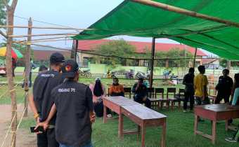 Bawaslu  Dompu Monitoring Kesiapan TPS oleh KPPS