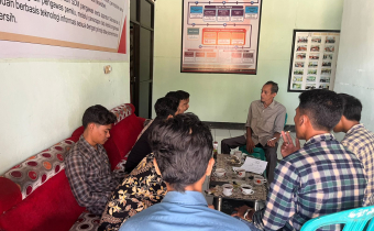 Bawaslu Dompu Terima Kunjungan Silaturahmi dari Himpunan Mahasiswa Islam (HMI) Cabang Dompu