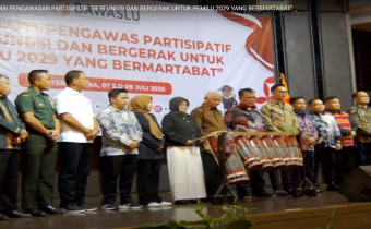 Bawaslu RI Gelar Kick Off Pendidikan Pengawas Partisipatif Menuju Pemilu 2029 Bermartabat