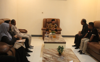 Bawaslu Dompu Silaturahmi ke Rumah Pedompo Bupati, Bahas Program Non Tahapan dan Pendidikan Politik