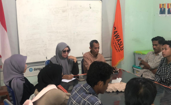 Kader P2P Koordinasikan RTL Pascapendidikan dengan Bawaslu Dompu