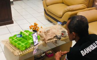 Bawaslu Dompu Ikuti Outlook Pengawasan 2026