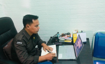 Agus Ikuti  Ikuti Rapat Rutin Jajaran Sekretariat Bawaslu se-Indonesia