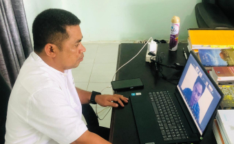 Bawaslu Dompu Ikuti Diskusi Muatan KUHAP Bersama Bawaslu Provinsi NTB