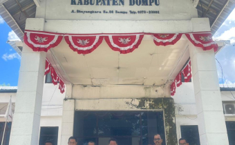 Bawaslu Dompu Lakukan Silaturahmi dan Koordinasi ke KPU Dompu